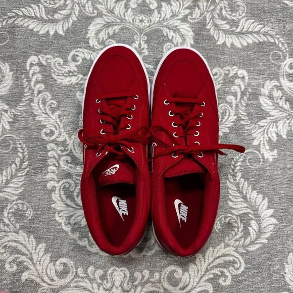 Nike GTS 97 Men's Sneakers Size 12 Red Low Top Casual Athletic Shoes