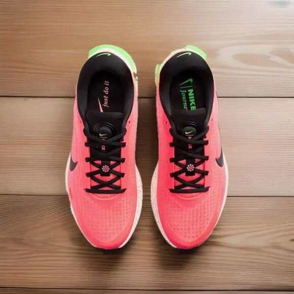 Nike Journey Run Hot Punch Neon Green HJ7352-674 Women Size 6.5 Mens 5