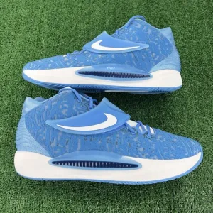 Nike KD 14 Team Shoes DM5040 405 University Blue White Sample Mens Size 16.5