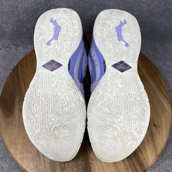 Nike LeBron XX 20 Lakers Purple Gold Blue White Sneakers DJ5423-500 Men's 10