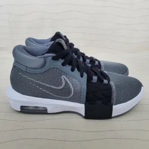 Nike Mens Lebron Witness 8 Cool Grey Black White Shoes Sneakers FB2239-004 Sz 6