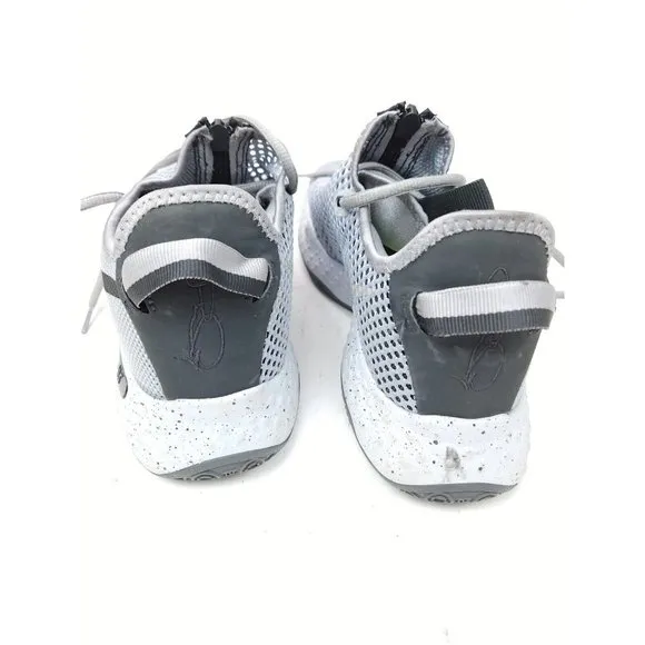 Nike Mens PG 4 CK5828-001 Gray Basketball Shoes Sneakers Size 8
