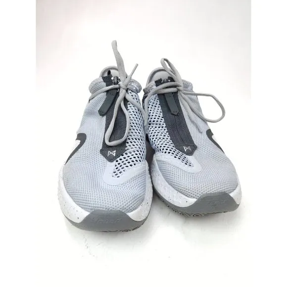 Nike Mens PG 4 CK5828-001 Gray Basketball Shoes Sneakers Size 8