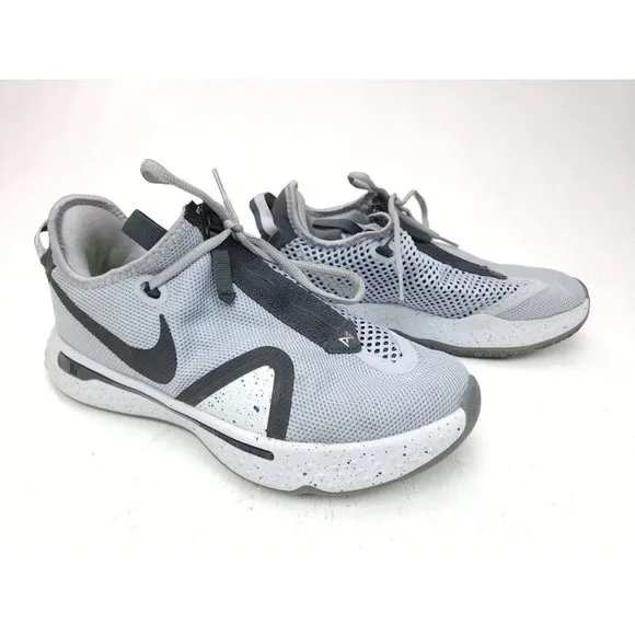 Nike Mens PG 4 CK5828-001 Gray Basketball Shoes Sneakers Size 8