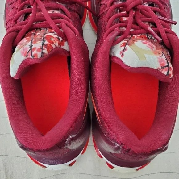 Nike Mens Zoom Perseverance KD 8 Red Cherry Blossom Basketball Sneakers Size 9