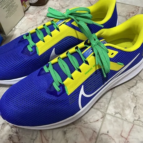 Nike Pegasus 40 Brazil CBF blue yellow fn0020-401