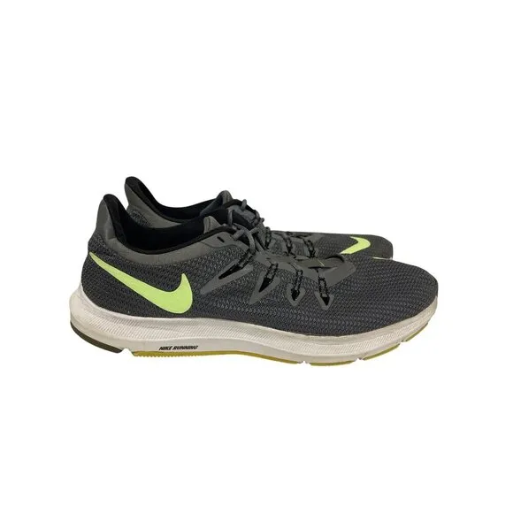 Nike Quest Marathon Men's Running Shoes Sneakers Grey Size 10 Jogging Walking