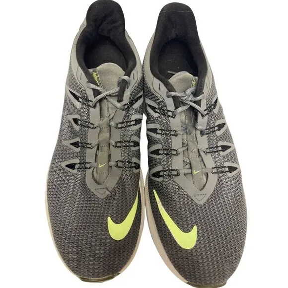 Nike Quest Marathon Men's Running Shoes Sneakers Grey Size 10 Jogging Walking