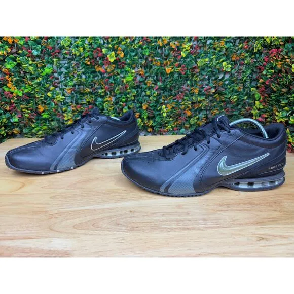 Nike Reax Trainer 3 SL Trainer Shoes Sneakers 333765-001 Black Gray Mens‎ 14 EUC