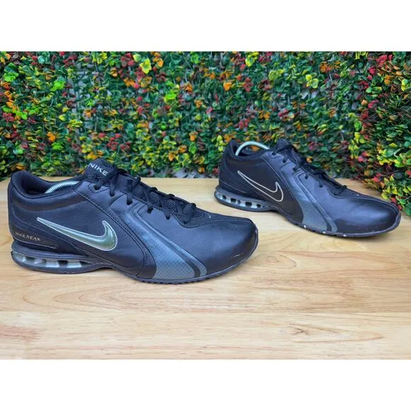 Nike Reax Trainer 3 SL Trainer Shoes Sneakers 333765-001 Black Gray Mens‎ 14 EUC