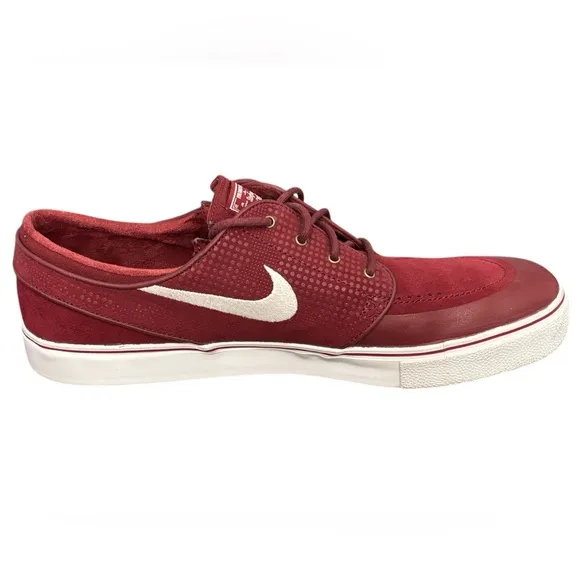 Nike SB Zoom Stefan Janoski Men's Sneakers Shoes Size 13 Premium Red 631298-611