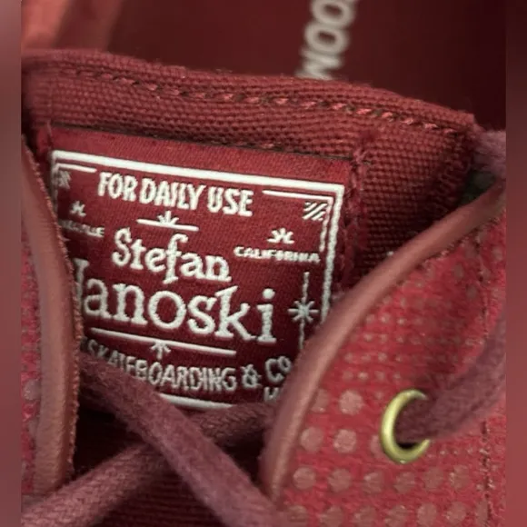 Nike SB Zoom Stefan Janoski Men's Sneakers Shoes Size 13 Premium Red 631298-611