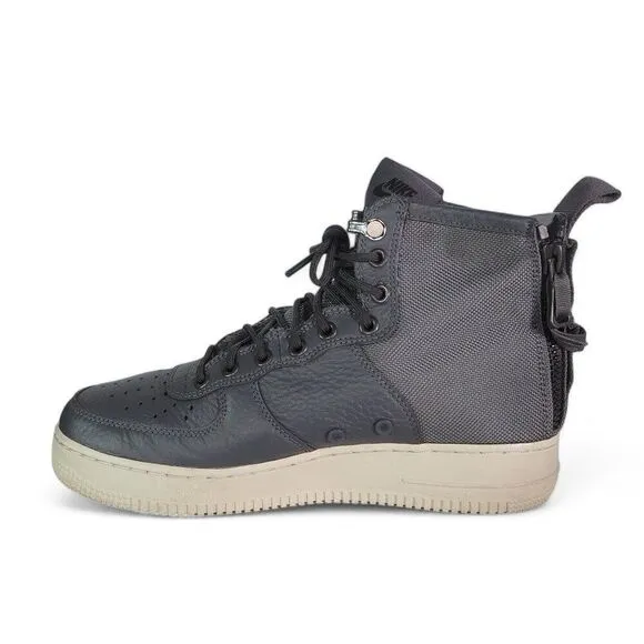Nike SF Air Force 1 Mid Utility 'Dark Grey' Casual Sneakers 917753-004 Men's 8.5