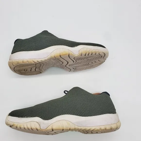 Nike Shoe Men 10M Air Jordan Future Basketball Green 718948-305 Low Top Mesh