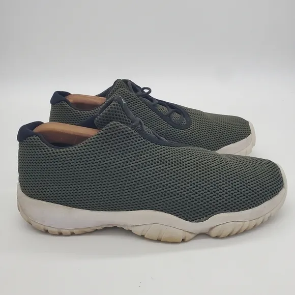 Nike Shoe Men 10M Air Jordan Future Basketball Green 718948-305 Low Top Mesh