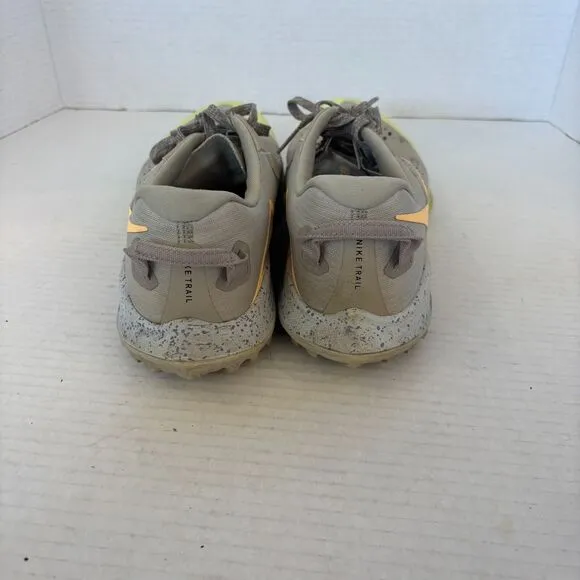 NIKE Shoes Womens 9.5 Stone Enigma Lime Air Zoom Terra Kiger 6 Running Sneakers