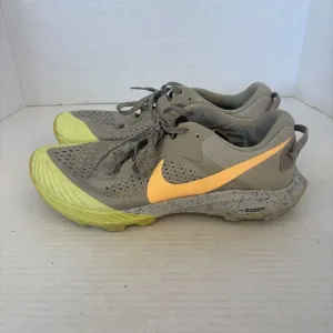 NIKE Shoes Womens 9.5 Stone Enigma Lime Air Zoom Terra Kiger 6 Running Sneakers