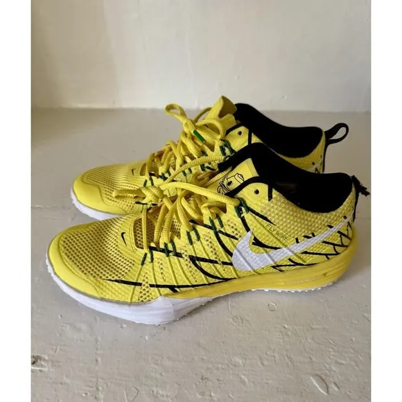 Nike Univ. Oregon Fighting Ducks Yellow TR1 LE Lunar US 8.5 654283-701 42 EUR
