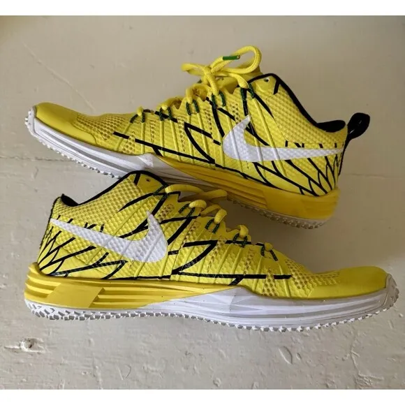 Nike Univ. Oregon Fighting Ducks Yellow TR1 LE Lunar US 8.5 654283-701 42 EUR