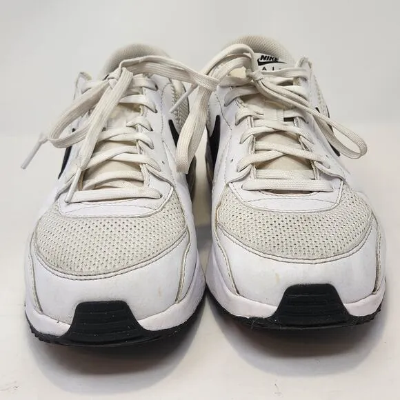 Nike Womens Air Max Excee White Black Athletic Shoes Sneakers Size 8.5 Low Top