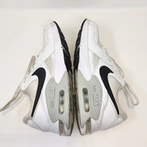 Nike Womens Air Max Excee White Black Athletic Shoes Sneakers Size 8.5 Low Top