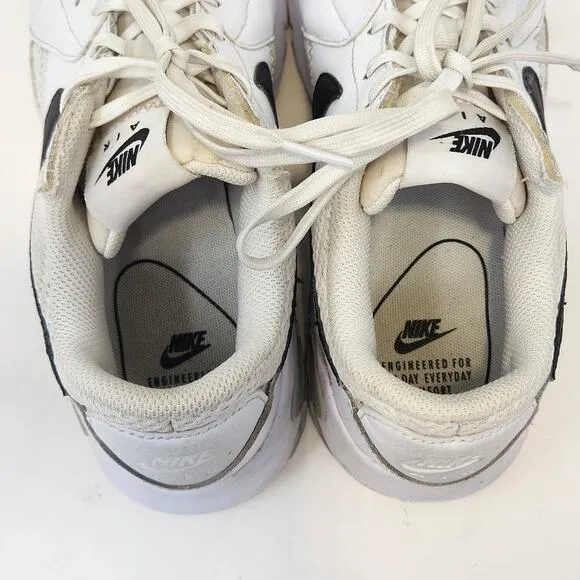 Nike Womens Air Max Excee White Black Athletic Shoes Sneakers Size 8.5 Low Top