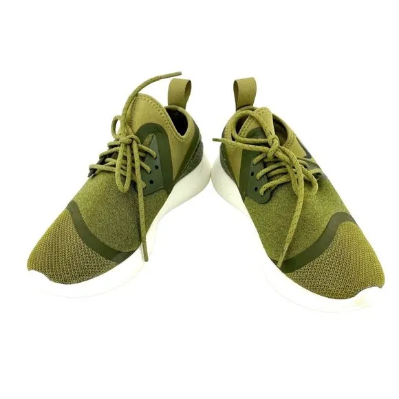 Nike Womens Lunarcharge BR 942060-600 Green Running Shoes Sneakers Size 7.5