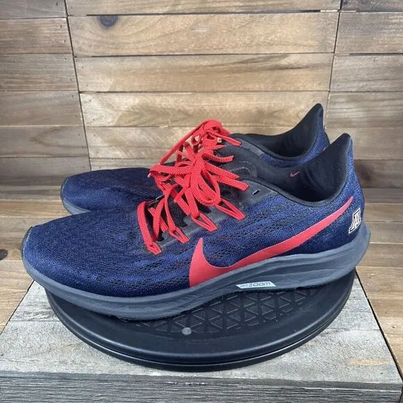 Nike Air Zoom Pegasus 36 Arizona U of A Wildcats Mens Size 9.5 Running Shoes