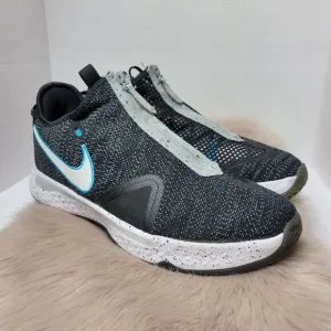 Nike PG 4 Basketball Sneakers Shoes CD5079-004 Black White Men's Shoes Size 13