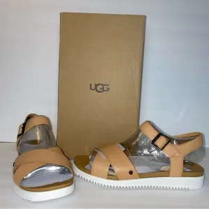 NWB Ugg Zoie Sport Sandals Brown / Tan
