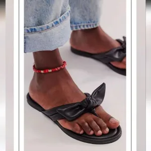 NWOB Free People Brynn Bow Sandals size 40