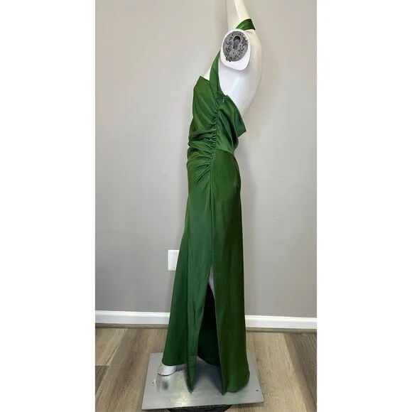 NWOT Bec &amp; Bridge Ula One-Shoulder Midi-Dress Size US6 $380