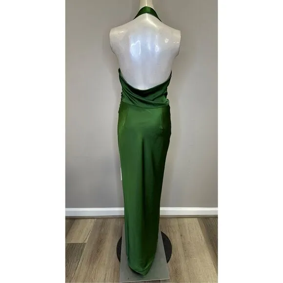 NWOT Bec &amp; Bridge Ula One-Shoulder Midi-Dress Size US6 $380