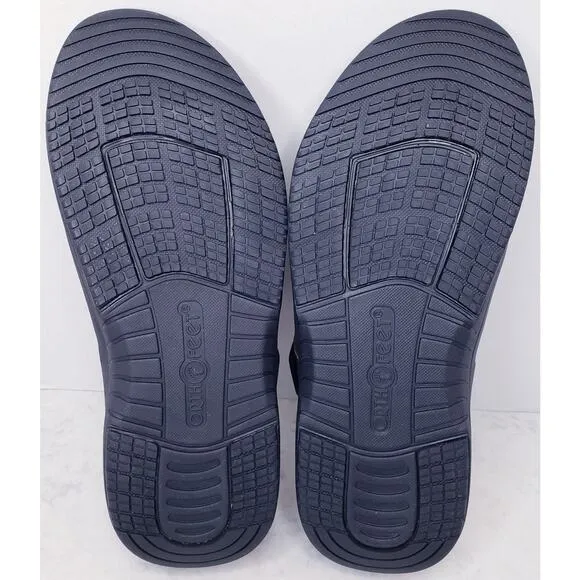 NWOT ORTHOFEET Eldorado Men's Size 12D Thong/Toe Post Sandals in Brown