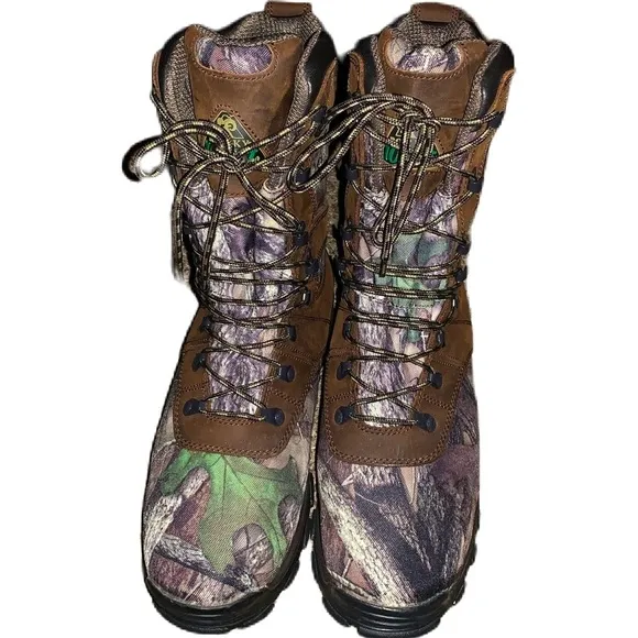 NWOT Rocky 12 EE Wide Boots Camo Cold Weather Hunting Hiking Insulated Camping