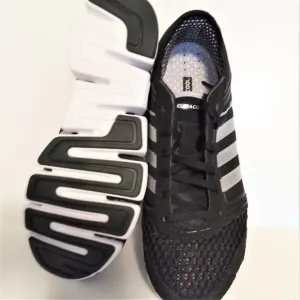 NWT Adidas athletic shoes running 7.5 Black white Mesh light DISCOUNT SHIPPING!!