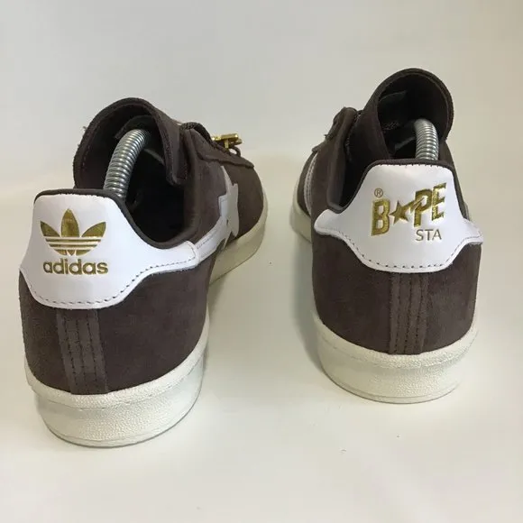 NWT Adidas Originals Campus 80s Bape Collaboration Shoes 30th Anniversary Size 9