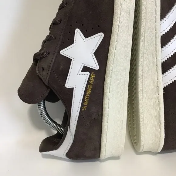 NWT Adidas Originals Campus 80s Bape Collaboration Shoes 30th Anniversary Size 9
