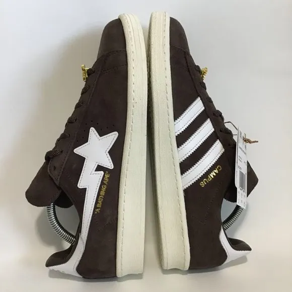 NWT Adidas Originals Campus 80s Bape Collaboration Shoes 30th Anniversary Size 9