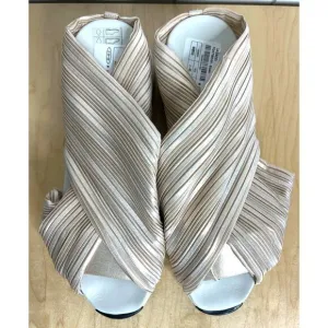 NWT Casadei Pleated Accents Sneakers in Blush Size EU 40/US 10