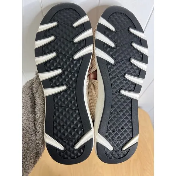 NWT Casadei Pleated Accents Sneakers in Blush Size EU 40/US 10