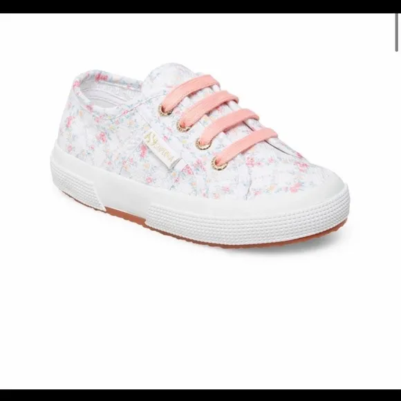 NWT Superga x Loveshackfancy kids sneakers