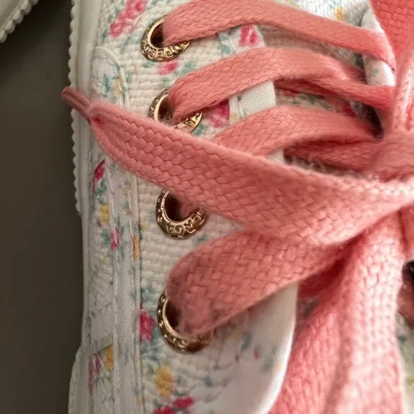 NWT Superga x Loveshackfancy kids sneakers