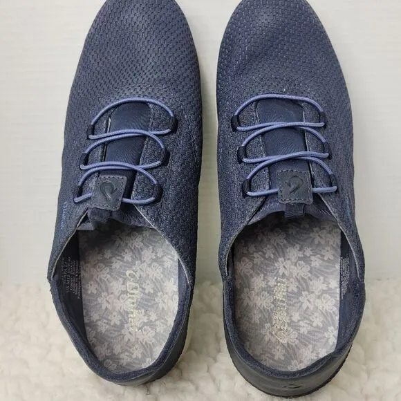 Olukai AlapaLi Mens Size 12 Navy Blue Mesh Low  Slip On Sneaker Shoes