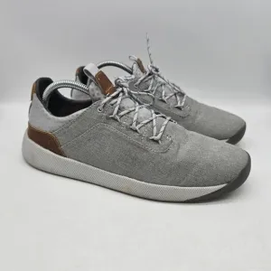 Olukai Nanea Li Men's Canvas Slip-On Sneakers Shoes Casual Gray Size 9.5
