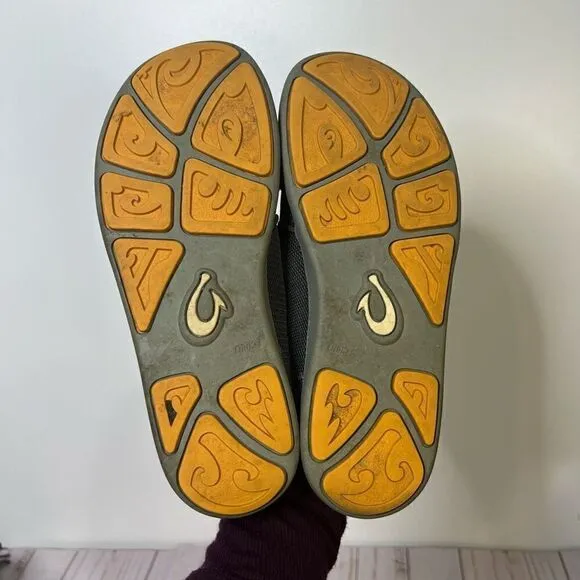 Olukai Nohea Mesh Blue Gray Comfort Shoes