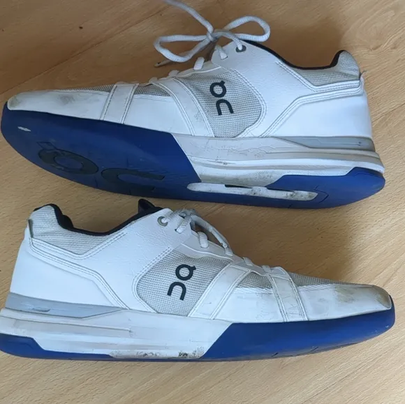 On Cloud Clubhouse Pro The Roger Size 13 White Blue Men's