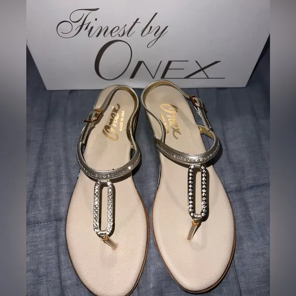 Onex Women's Gold Sandals
