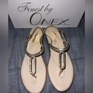 Onex Women's Gold Sandals