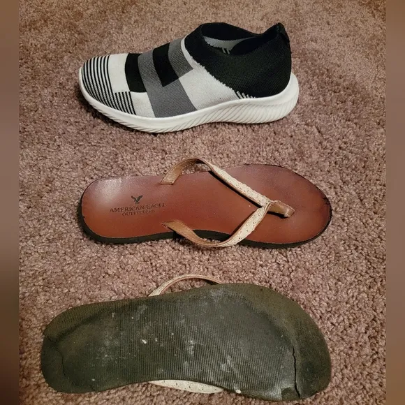 Panties, sandals